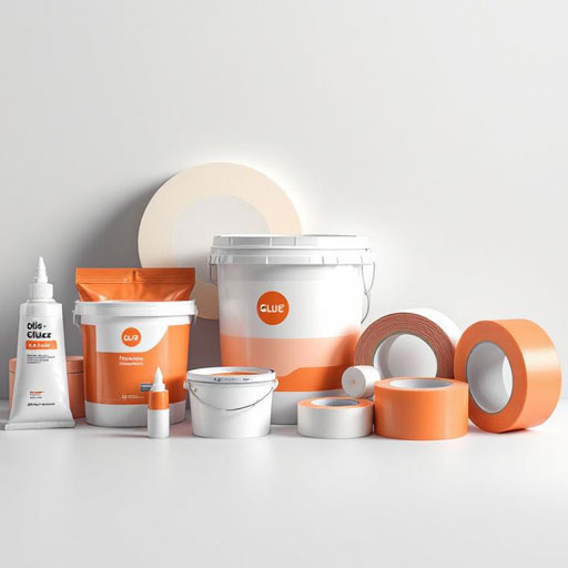 Les colles, mastics et rubans adhésifs